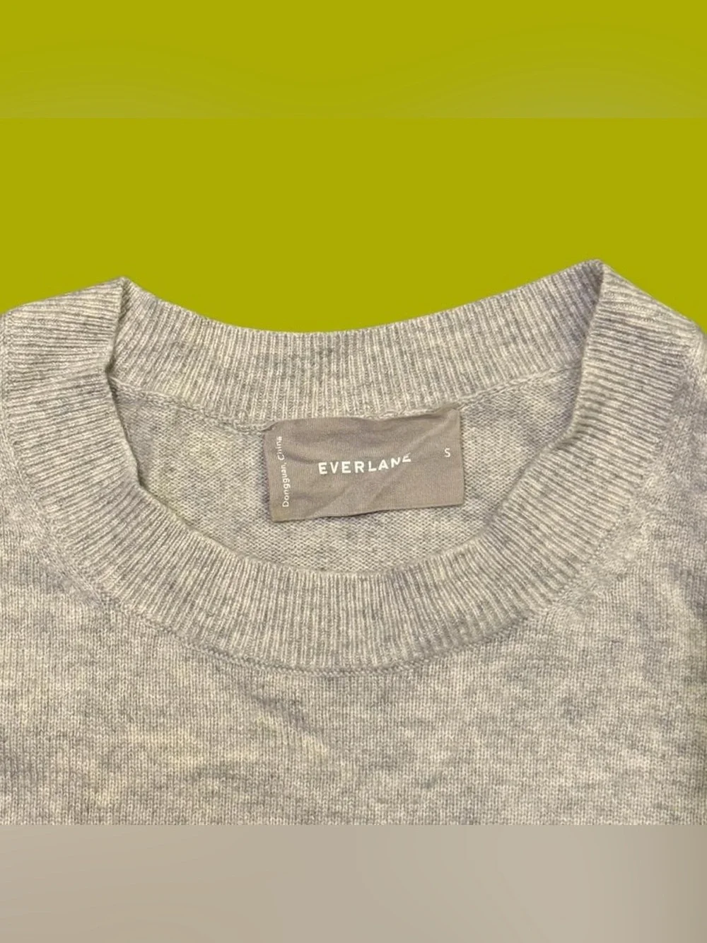Everlane heathered grey